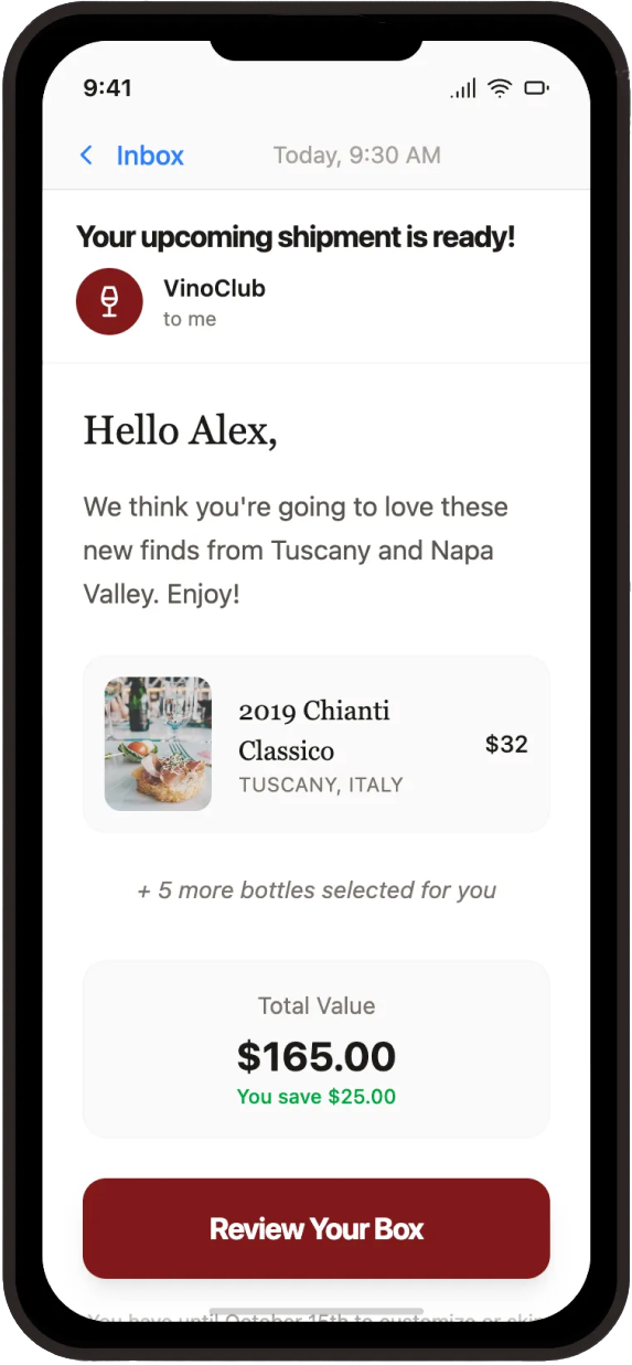 Shipment Notification